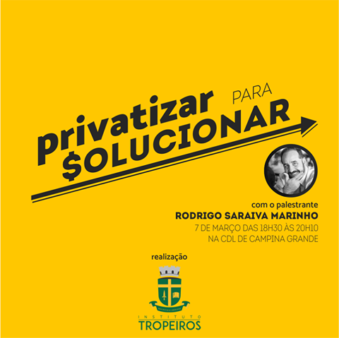 Instituto Tropeiros Evento Privatização