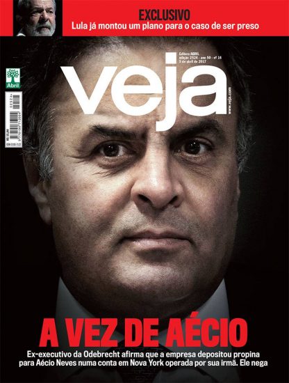 Reportagem da Revista Veja sobre Aécio e Andrea Neves foi considerada 'Nojenta' por Reinaldo Azevedo (Foto: Divulgação)