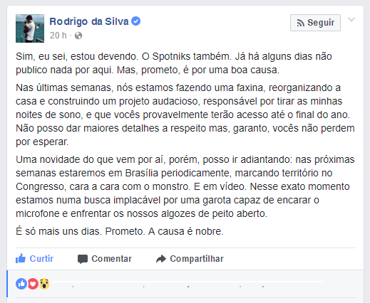 Foto: Reprodução / Facebook