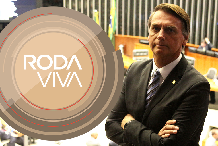 Resultado de imagem para bolsonaro no roda viva