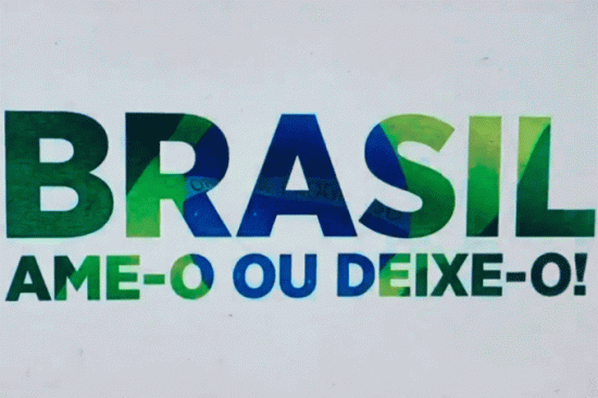 Brasil, ame-o ou deixe-o': SBT revive slogan e músicas da ditadura