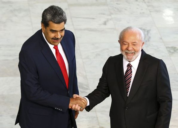 Maduro e Lula no Brasil