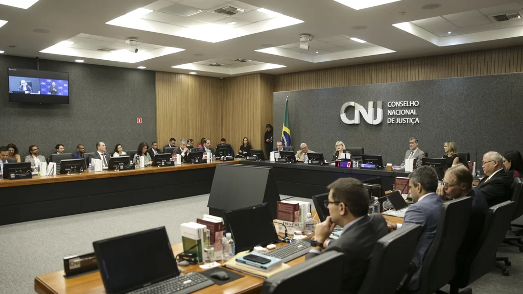 Plenário do Conselho Nacional de Justiça (CNJ) se reúne para analisar a Resolução que prevê o aumento da participação feminina nos tribunais federais, estaduais e do trabalho.
