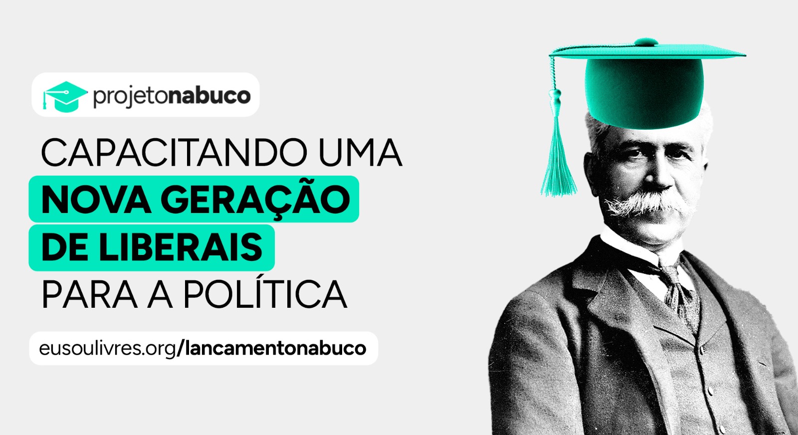 Livres lança curso - Projeto Nabuco