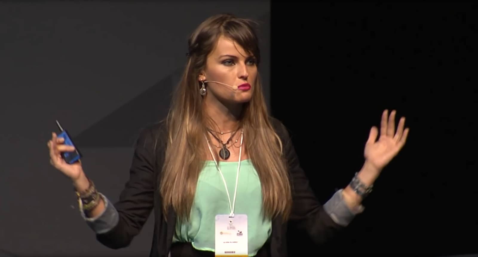 Gloria Alvarez no Forum da Liberdade