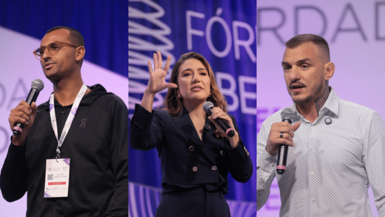 Sorte ou escolha: painel com Edu Lyra, Giovanna Mel e Renato Moicano no Fórum da Liberdade